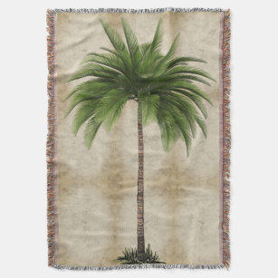palm tree throw
