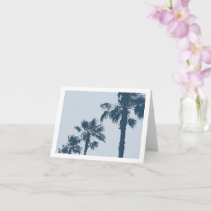 Vintage Palm Trees Card