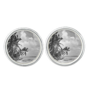 Vintage Palm Trees Cool Cufflinks