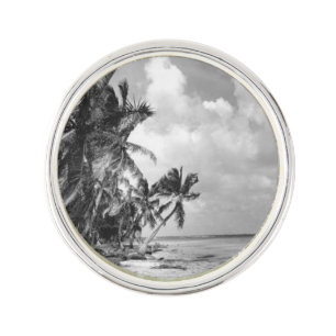 Vintage Palm Trees Cool Lapel Pin