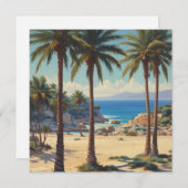 Vintage Palm Trees Cote D'Azur Travel (Front/Back)