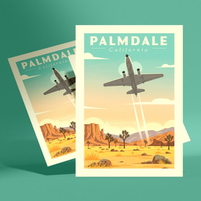 Vintage Palmdale California Postcard (Creator Uploaded)
