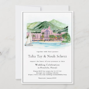 Vintage Palms Hawaiian Wedding Itinerary