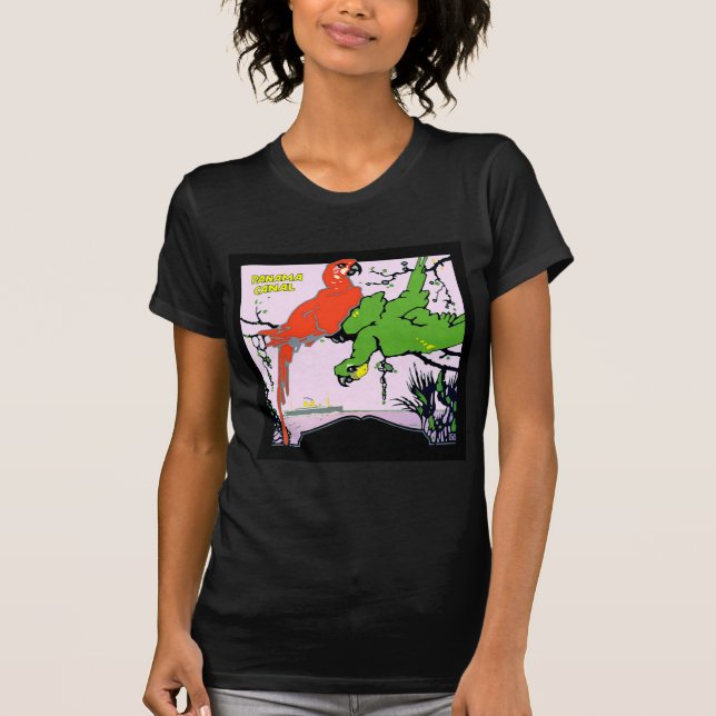 Vintage Panama Canal Travel T-Shirt (Front)