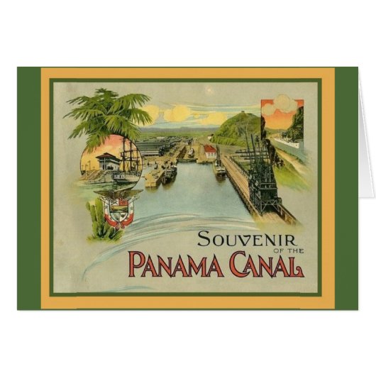 Vintage Panama Cards (Front Horizontal)