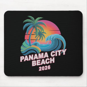 Vintage panama city beach 2026 vacay travel mouse pad