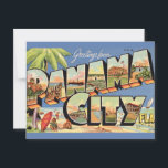 Vintage Panama City Florida Postcard<br><div class="desc">Such a great retro postcard for Panama City,  Florida repurposed!</div>