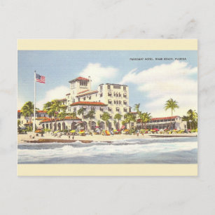 Postcard Pancoast Hotel Miami Beach Florida FL 