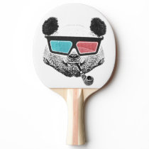 Vintage panda 3-D glasses Ping Pong Paddle Vintage panda 3-D glasses Ping Pong Paddle