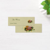 Vintage Pansies Bouquet (Desk)