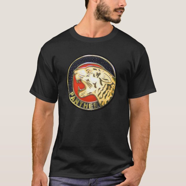 Vintage Panther Motorcycles Badge T-Shirt (Front)