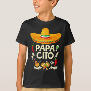Vintage Papa Cito Cinco De Mayo Mexican Party1  T-Shirt