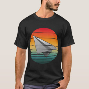 Vintage Paper Airplane T-Shirt