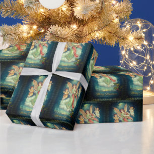 Vintage paper angels