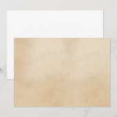 Vintage Paper Antique Parchment Template Blank (Front/Back)