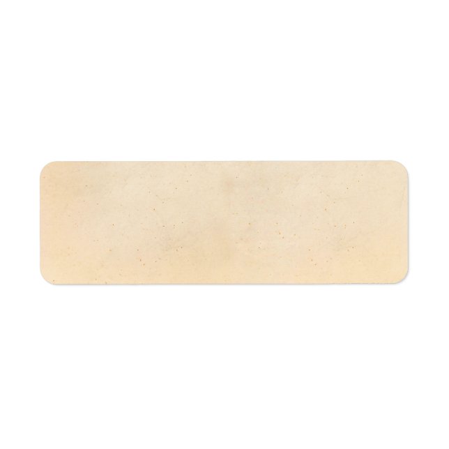 Vintage Paper Antique Parchment Template Blank Label (Front)