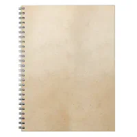 Yellow Brown Parchment Paper Texture Background Spiral Notebook for Sale  by SilverSpiral
