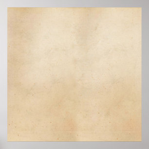 Vintage Paper Antique Parchment Template Blank Poster