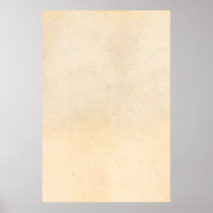 Vintage Paper Antique Parchment Template Blank Poster