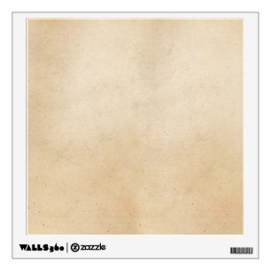 Vintage Paper Antique Parchment Template Blank Wall Sticker