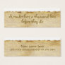 Vintage Paper Effect Bookmark