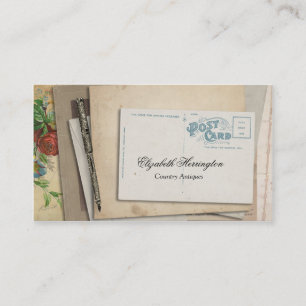 Vintage Paper Ephemera Post Card Fountain Pen