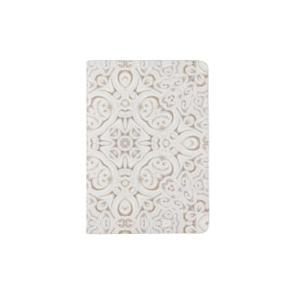 Vintage paper lace  passport holder