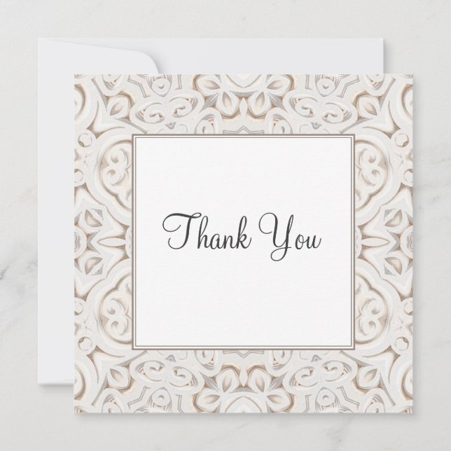 Vintage paper lace wedding  (Back)