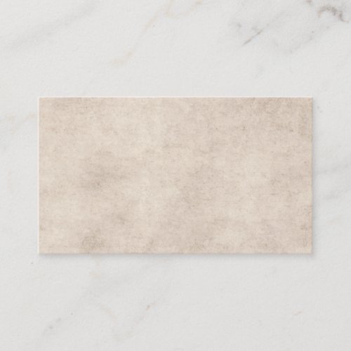Vintage Paper Parchment Paper Template Blank Business Card