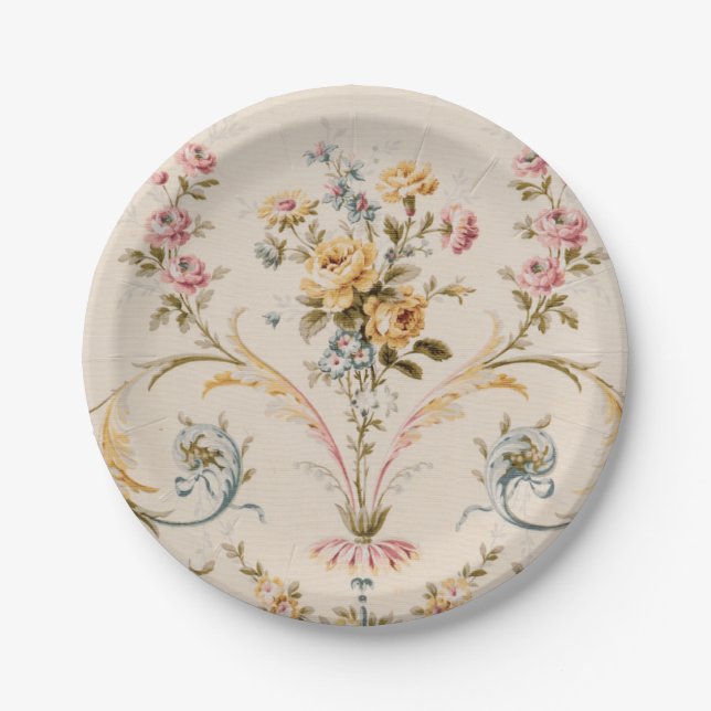 Vintage  paper plates (Front)