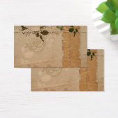 Vintage paper Profile Card (Desk)
