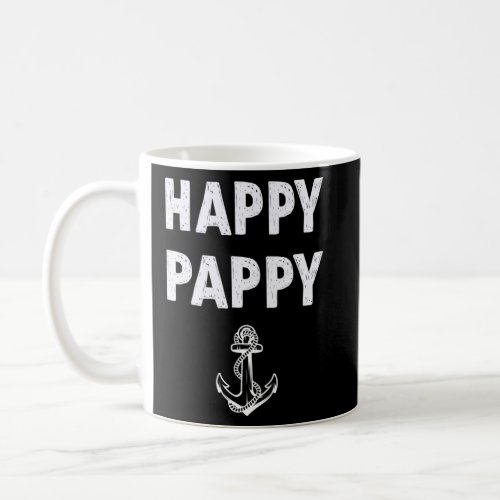 Vintage Pappy Captain Papa Happy Pappy Grandpa Boa Coffee Mug