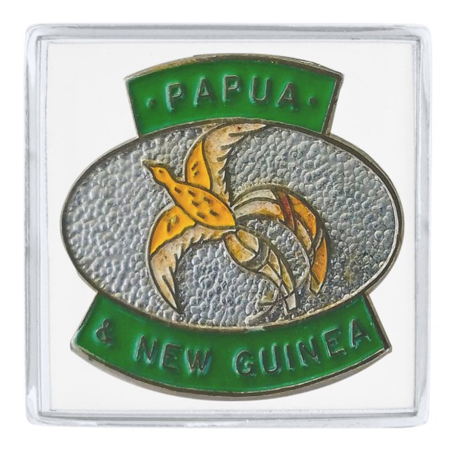 Vintage Papua New Guinea Lapel Pin (Front)