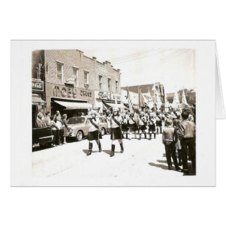 Vintage Parade on Main Street Cards