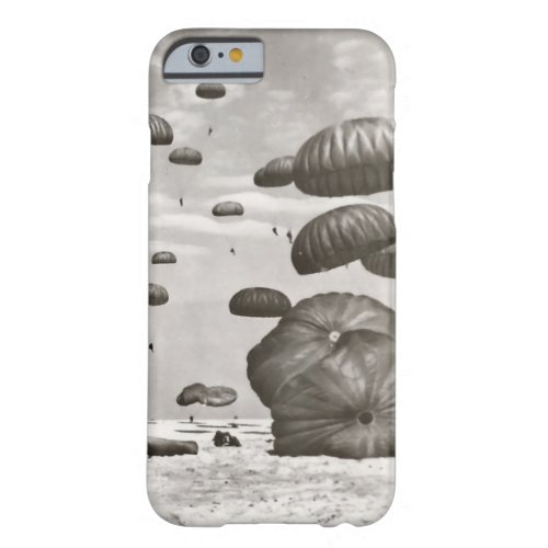 Vintage Paratrooper Landing Phone Cover