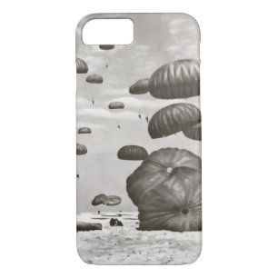 Vintage Paratrooper Landing Phone Cover