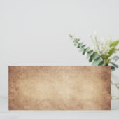 Vintage Parchment Antique Paper Background Custom (Standing Front)