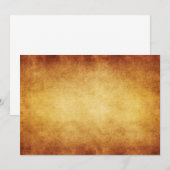 Vintage Parchment Antique Paper Background Custom (Front/Back)