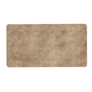 Vintage Parchment Antique Paper Background Custom Label