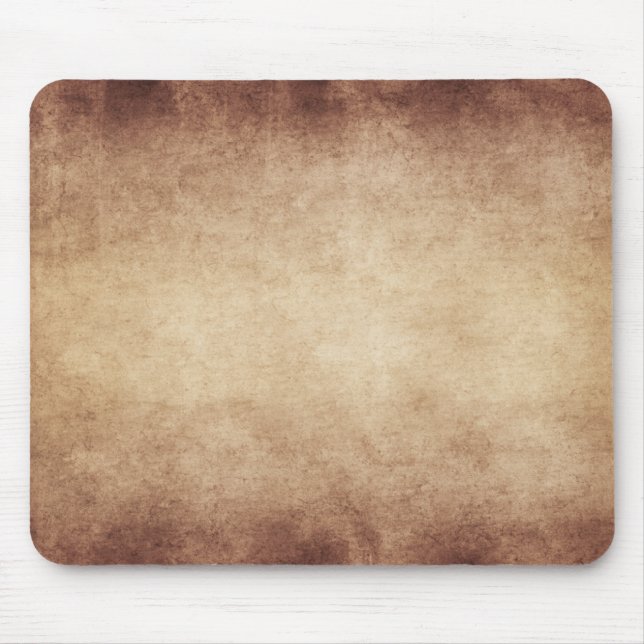 Vintage Parchment Antique Paper Background Custom Mouse Pad (Front)