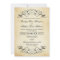 Vintage Parchment Flourish Wedding
