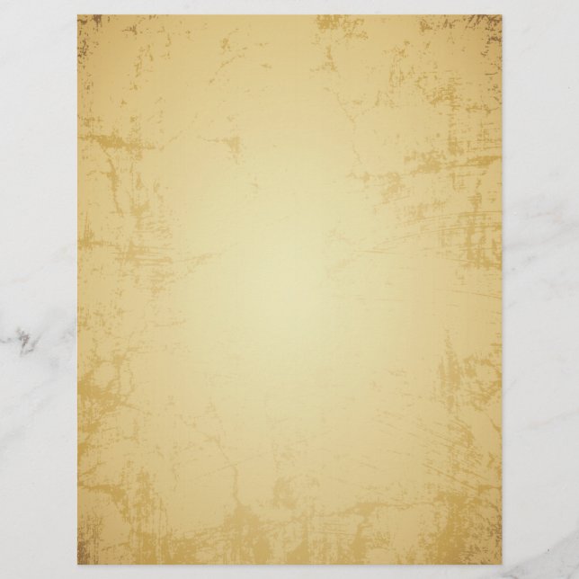 Vintage Parchment Letterhead (Front)