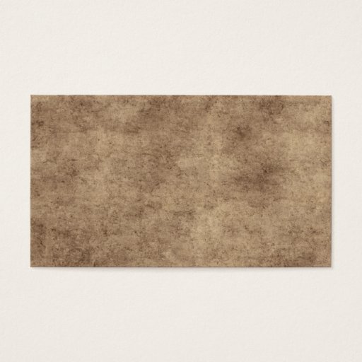 Customizable Vintage Parchment or Paper Background Customized Business Card