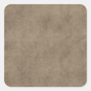 Vintage Parchment or Paper Background Customized Square Sticker