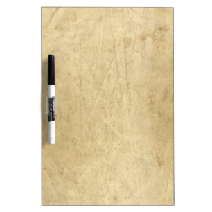 Vintage parchment paper Dry-Erase board