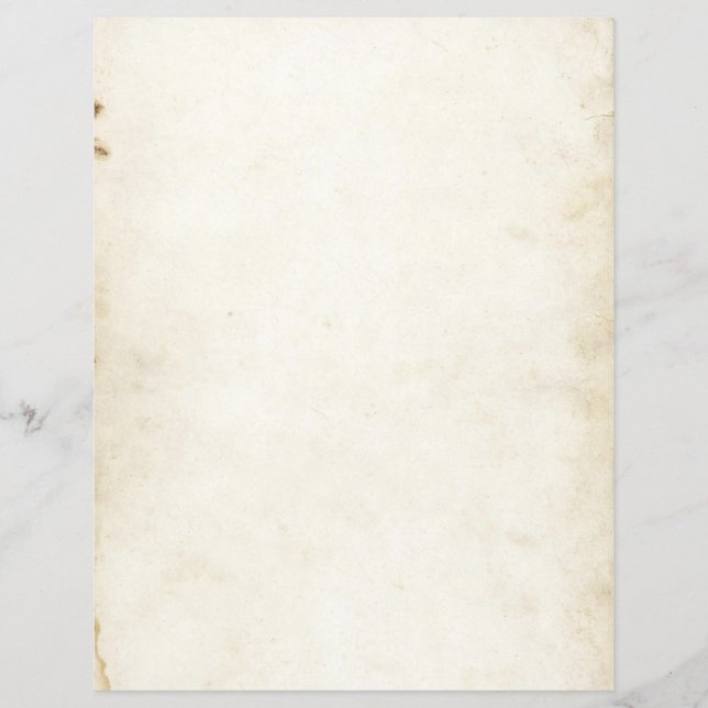 Vintage Parchment Paper for Scrapbooks (Front)