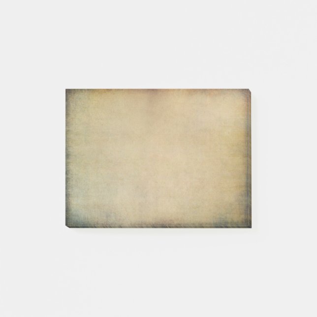 Vintage Parchment Post-it Notes (Front)