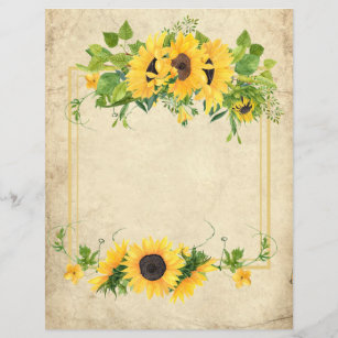 PROVO CRAFT SPRING & SUMMER SUNFLOWERS STICKERS SCRAPBOOKING A2488 