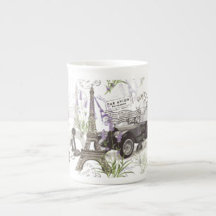 Vintage Paris Bone China Mug