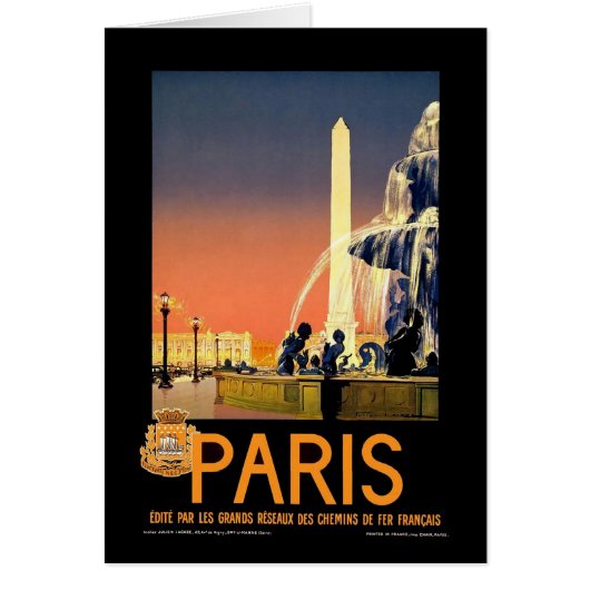 Vintage Paris Cards (Front)